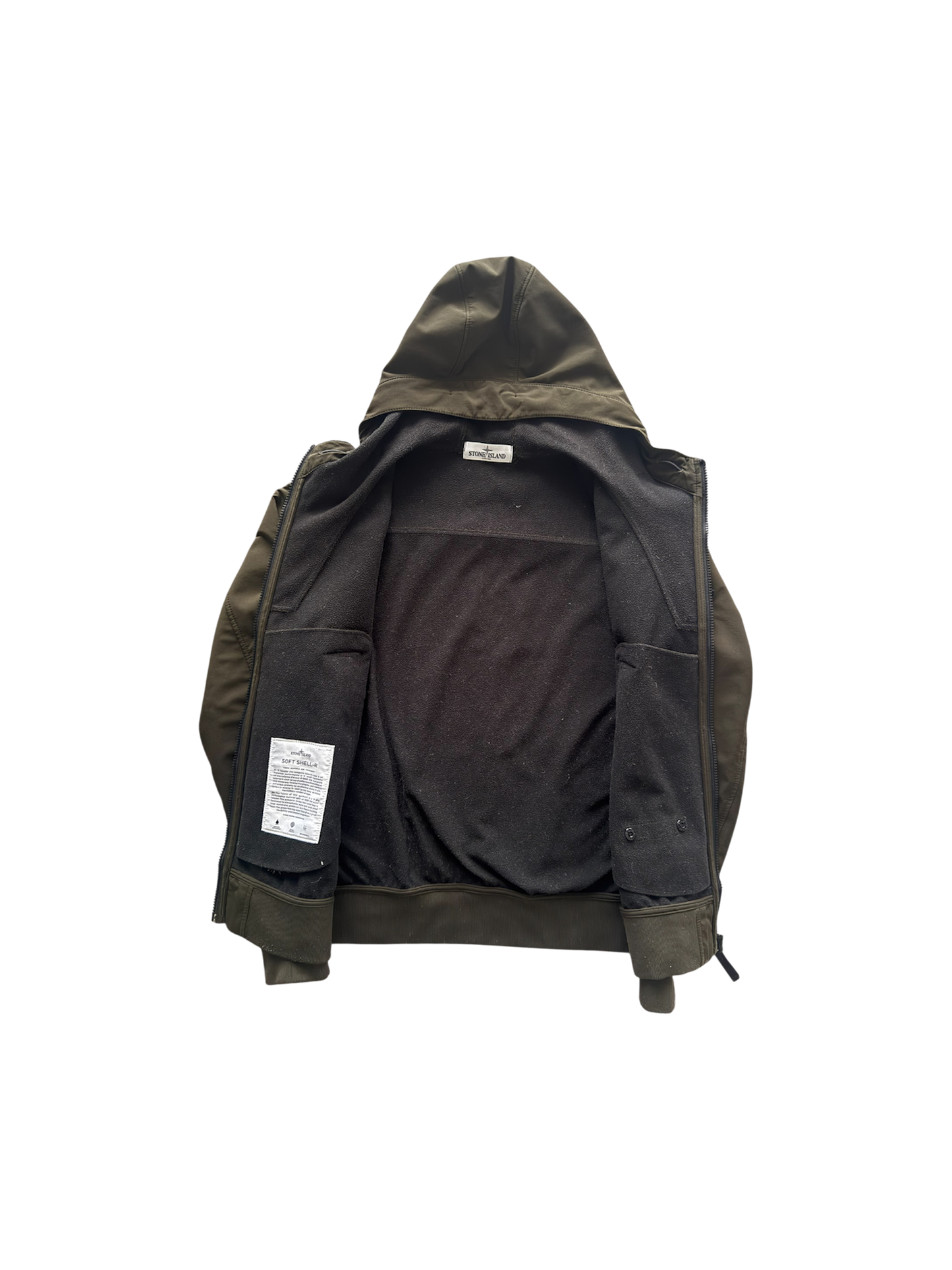Stone Island 2013 Khaki 'Soft Shell' Jacket - XL