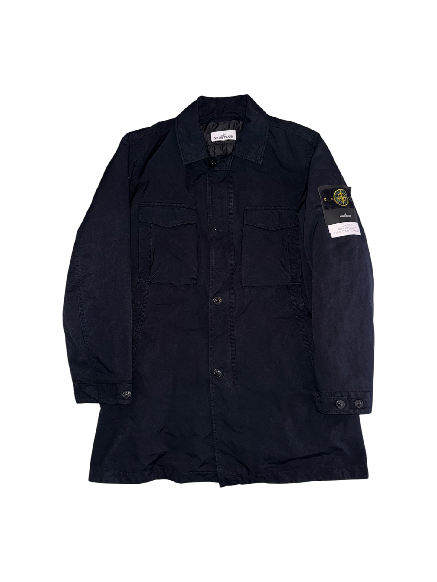 Stone Island Navy 'David TC Primaloft' Parka - XL