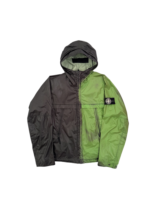 Stone Island Green/Black 'Heat Reactive' Jacket - Medium