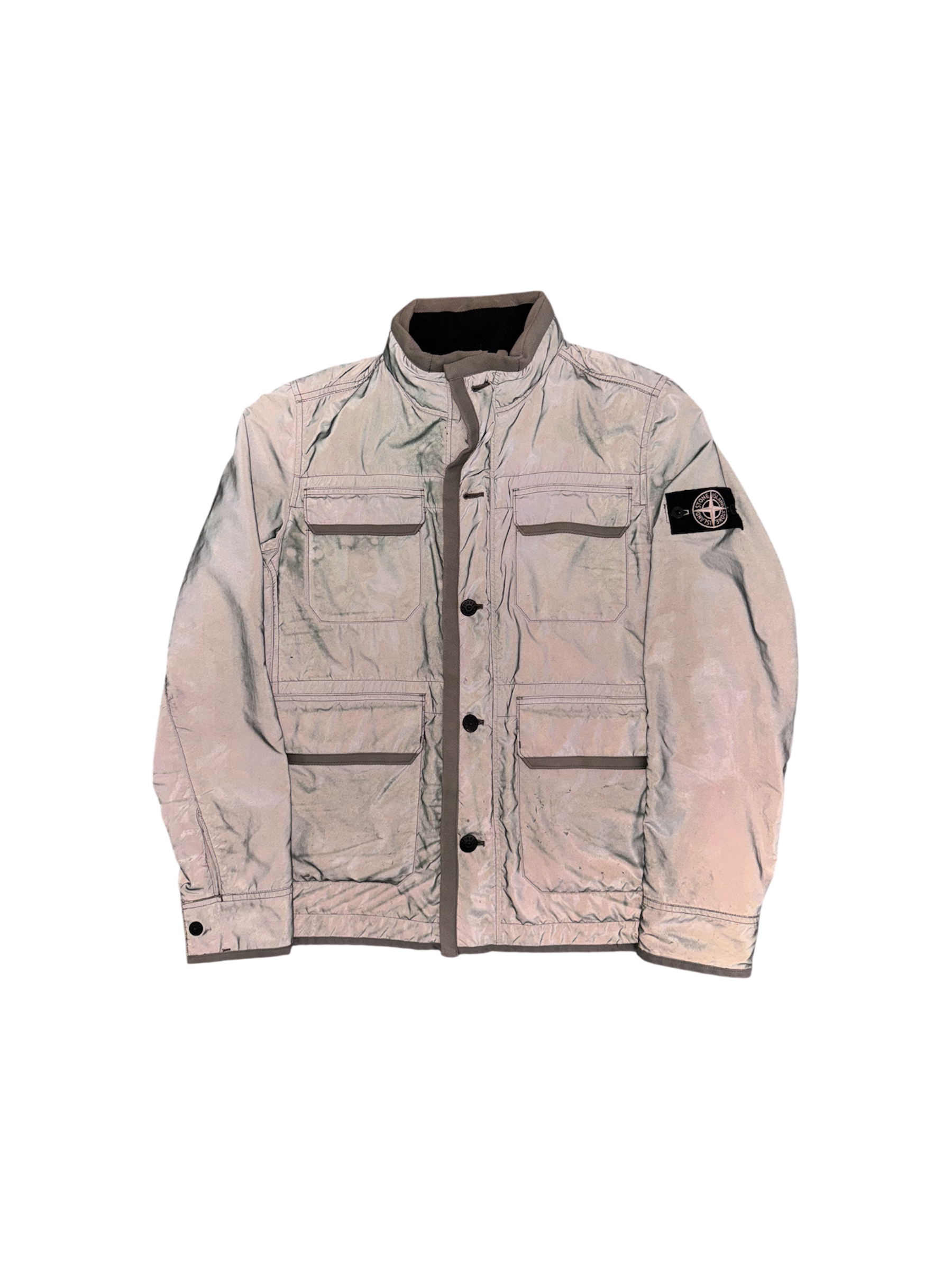 Stone Island 'Liquid Reflective' Field Jacket - Medium – MsBadge