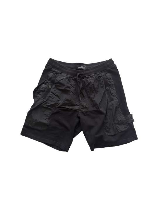 Stone Island Shadow Project Black Shorts - W30