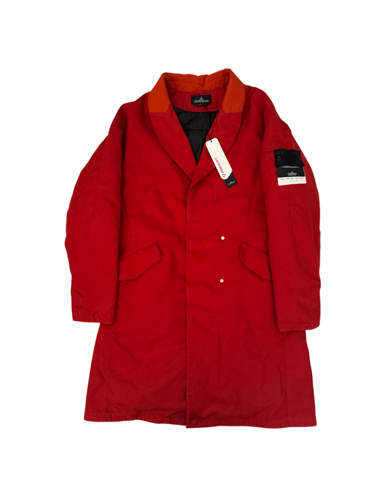 Stone Island Shadow Project Red 'Hollowcore Poly Light' Parka - Medium