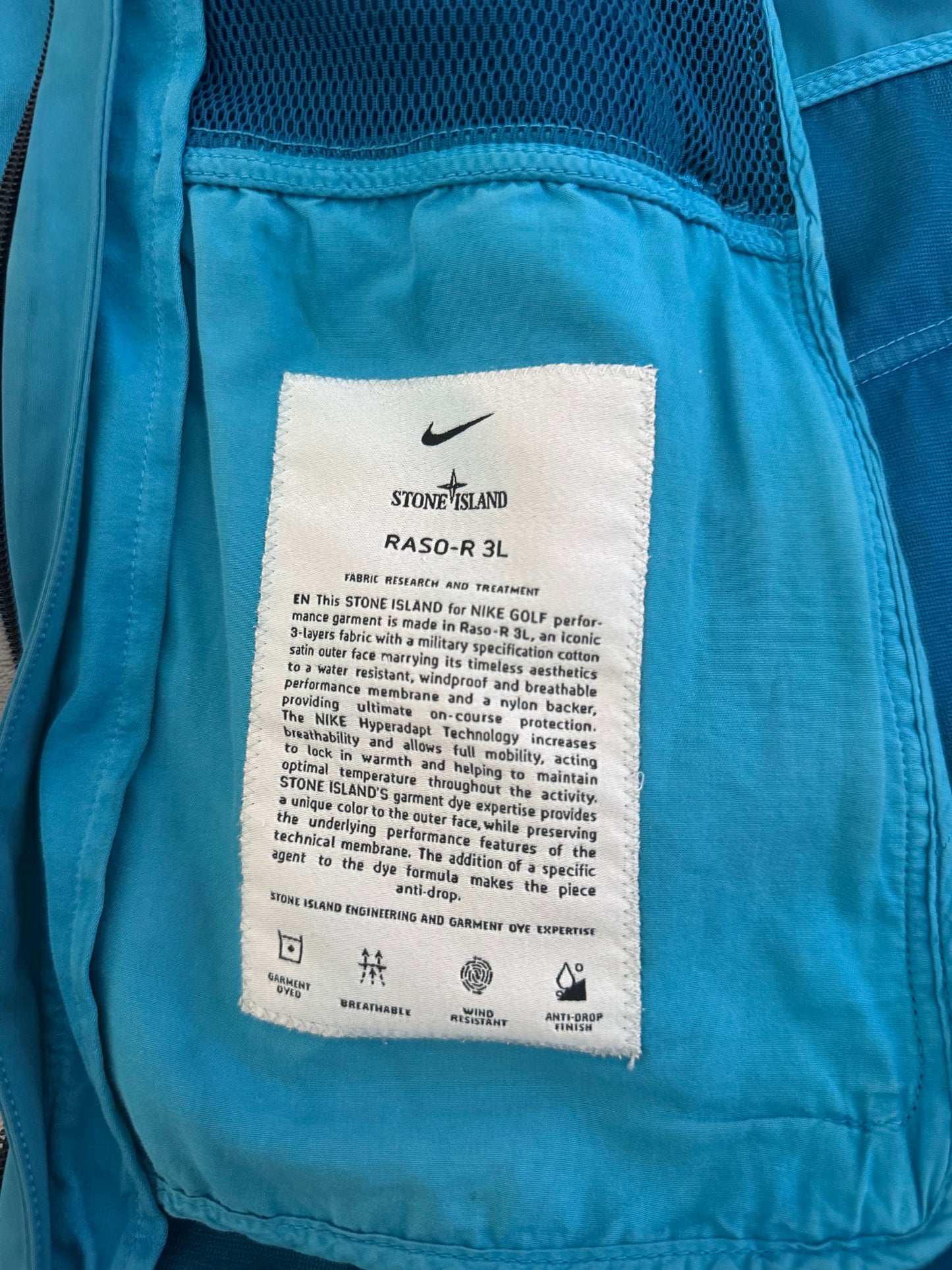 Giacca Stone Island x Nike 'Raso-R 3L' - Medium