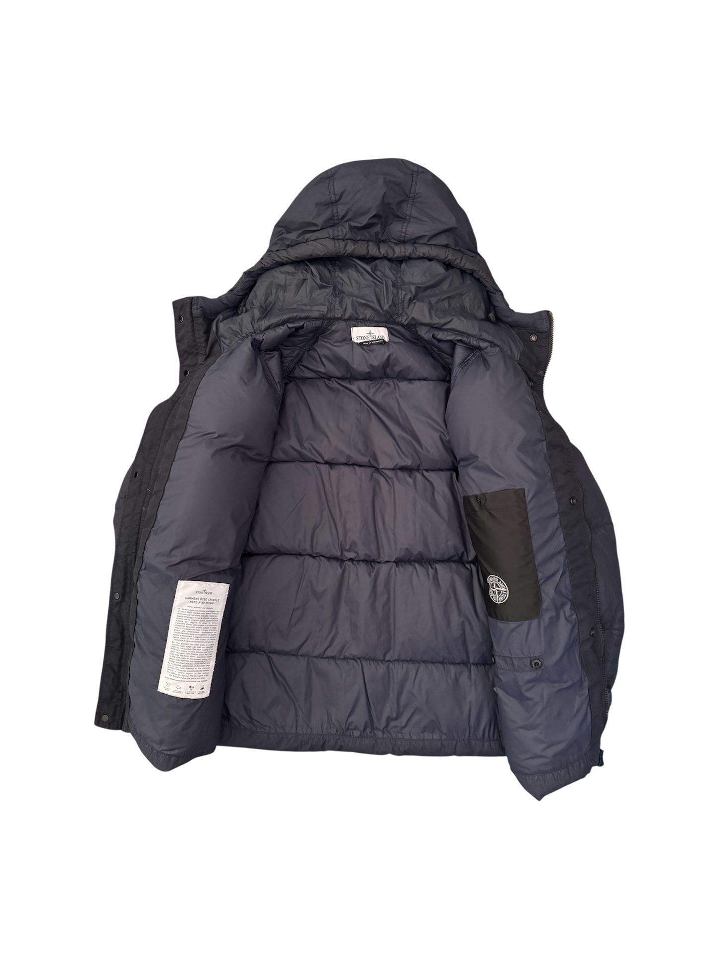 Stone Island 2023 'Garment Dyed Crinkle Reps R-Ny Down' Jacket - Large