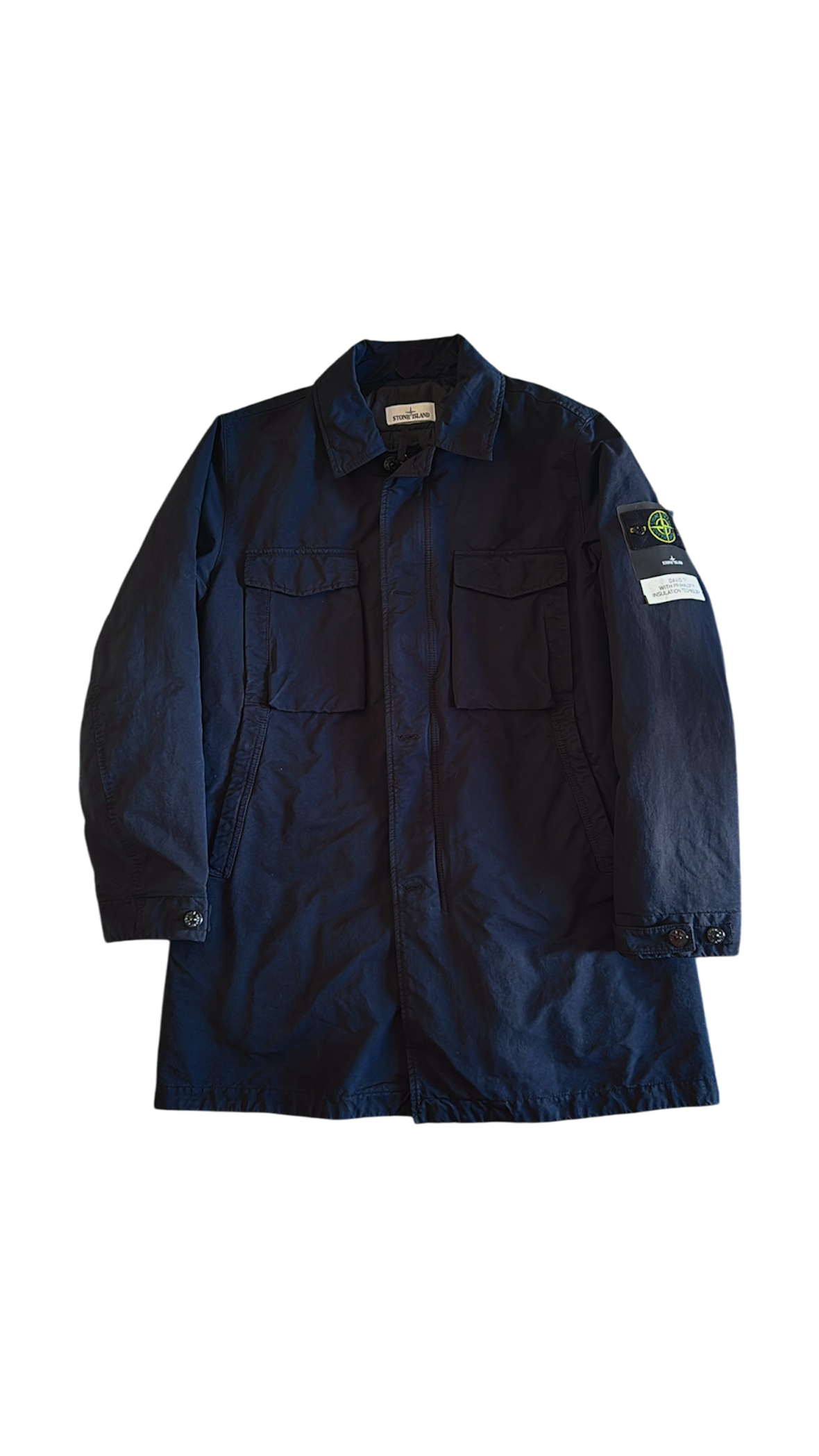 Stone Island Navy 'David TC Primaloft' Parka - XL