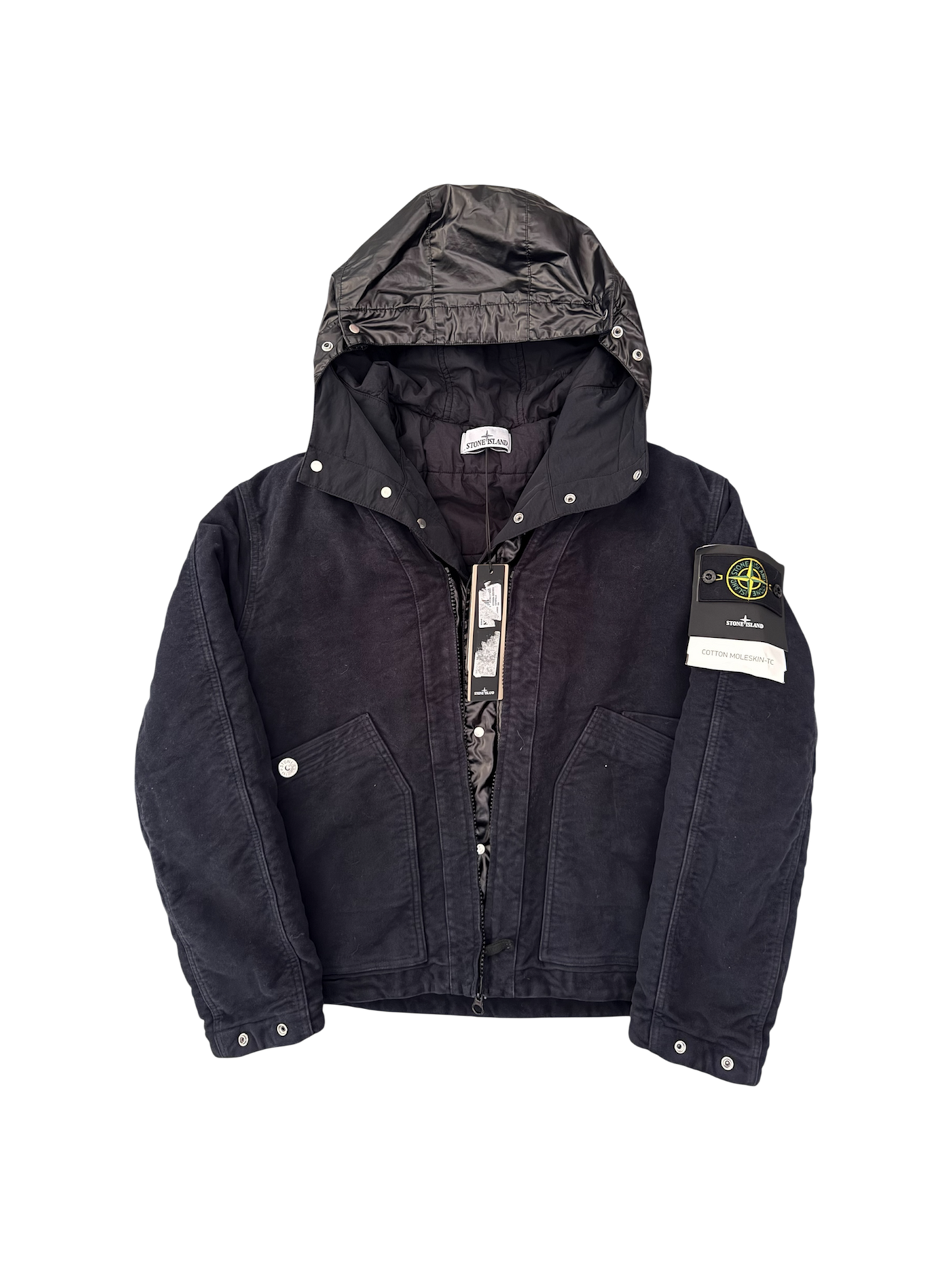 Stone Island 'Cotton Moleskin TC' Down Jacket - Small