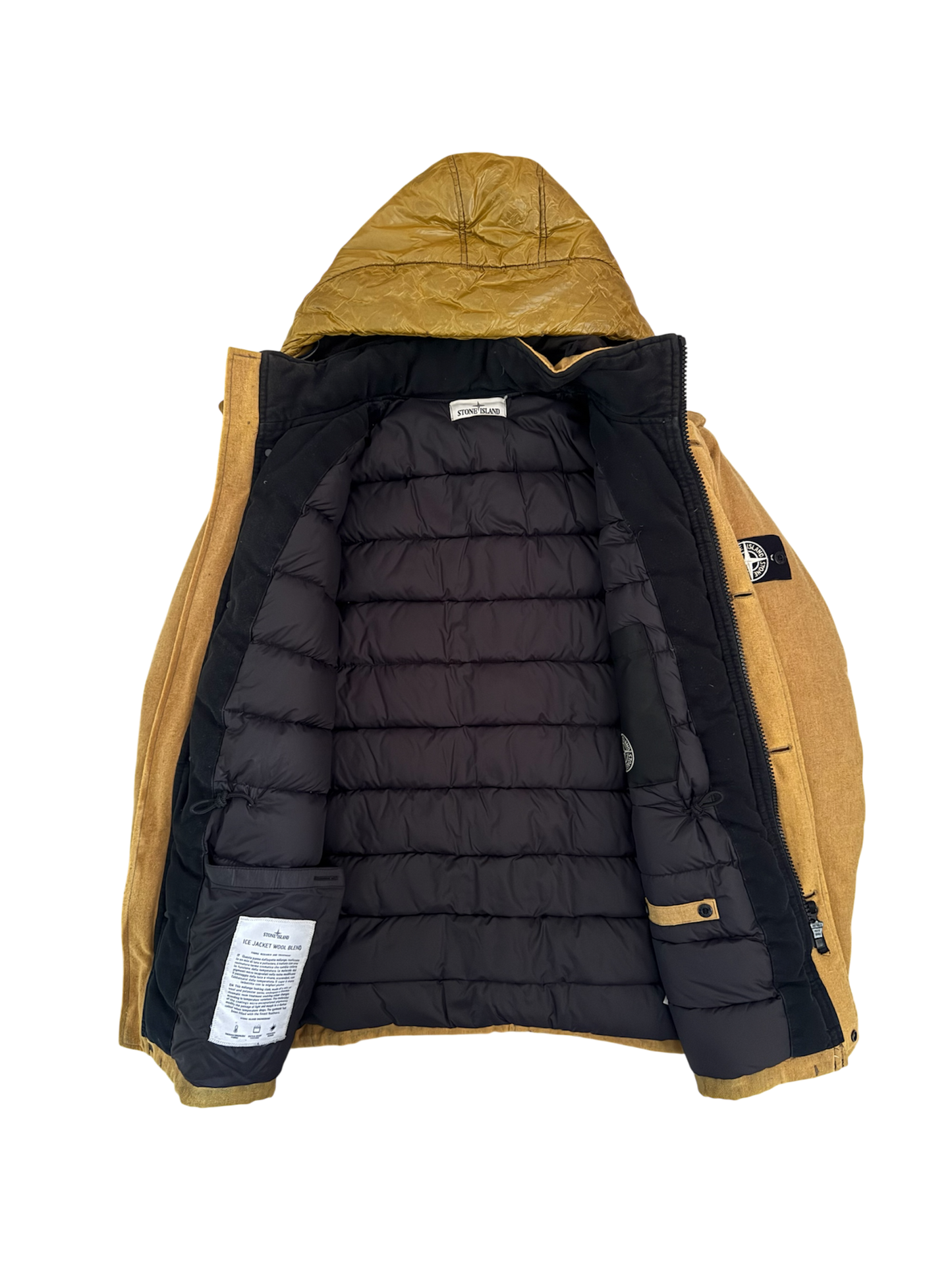 Stone Island 'Wool Blend Ice Jacket' - Large