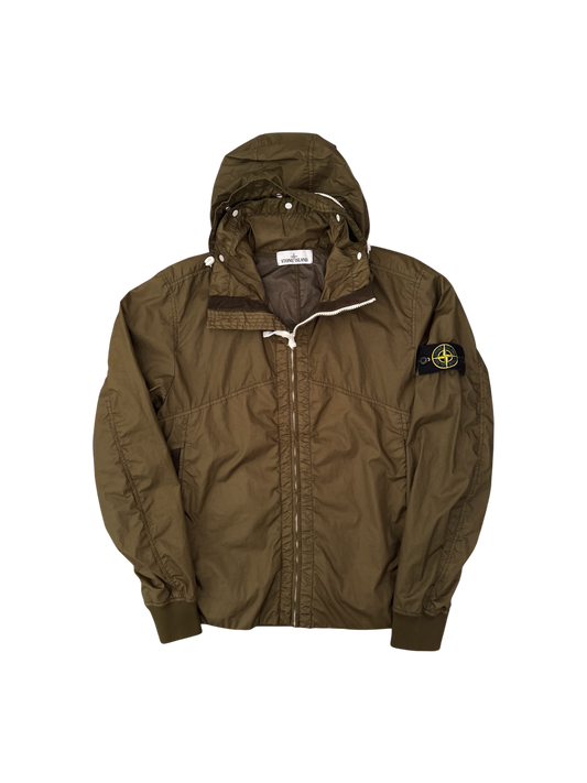 Stone Island 2017 Brown 'Membrana 3L TC' Jacket - Large