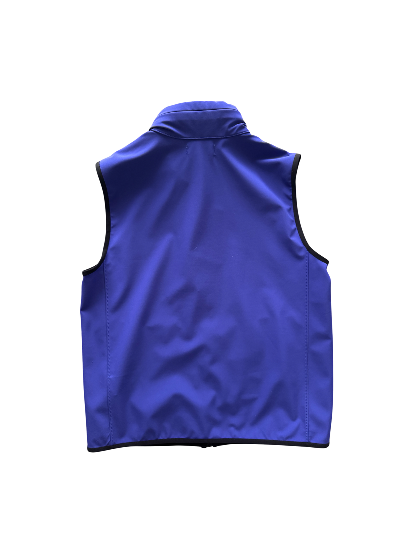 Stone Island 'Light Soft Shell-R e.dye' Blue Vest - Large