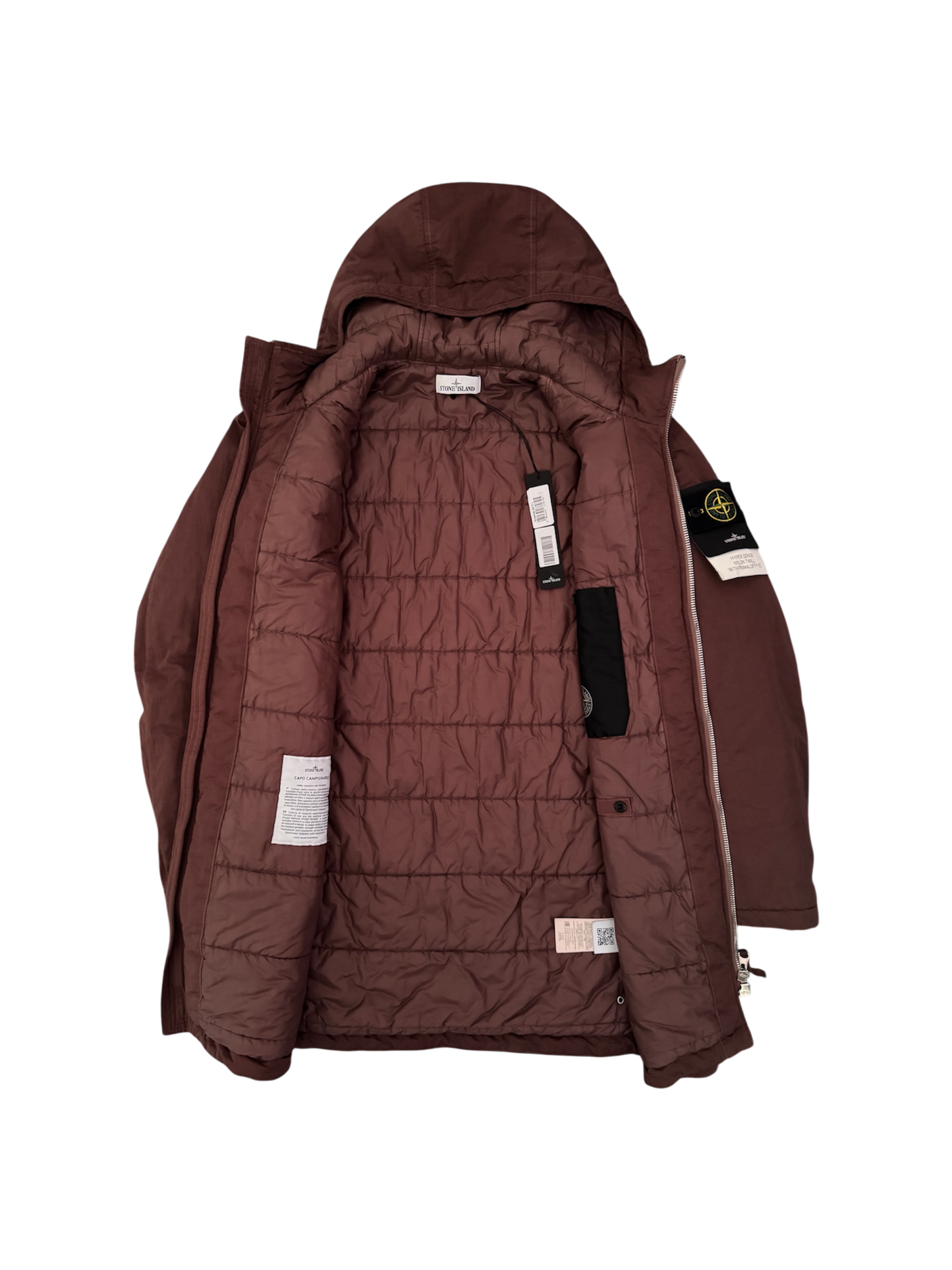 Parka Stone Island 2023 'Hyper Dense Nylon Twill Primaloft' - Large