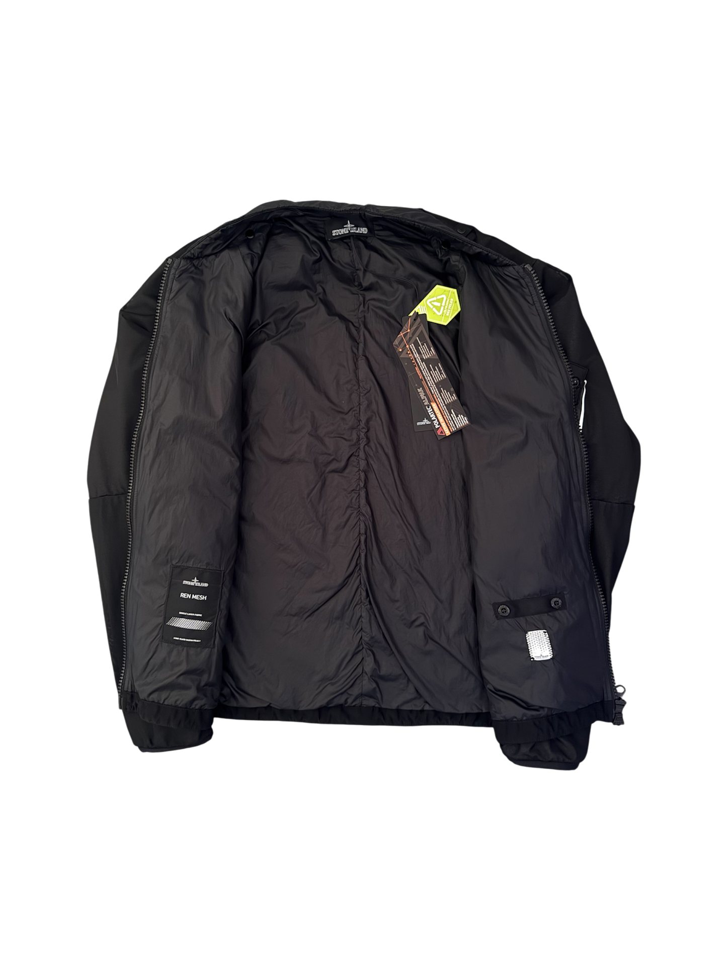 Giacca Stone Island Shadow Project 'Ren Mesh' Nera - Large