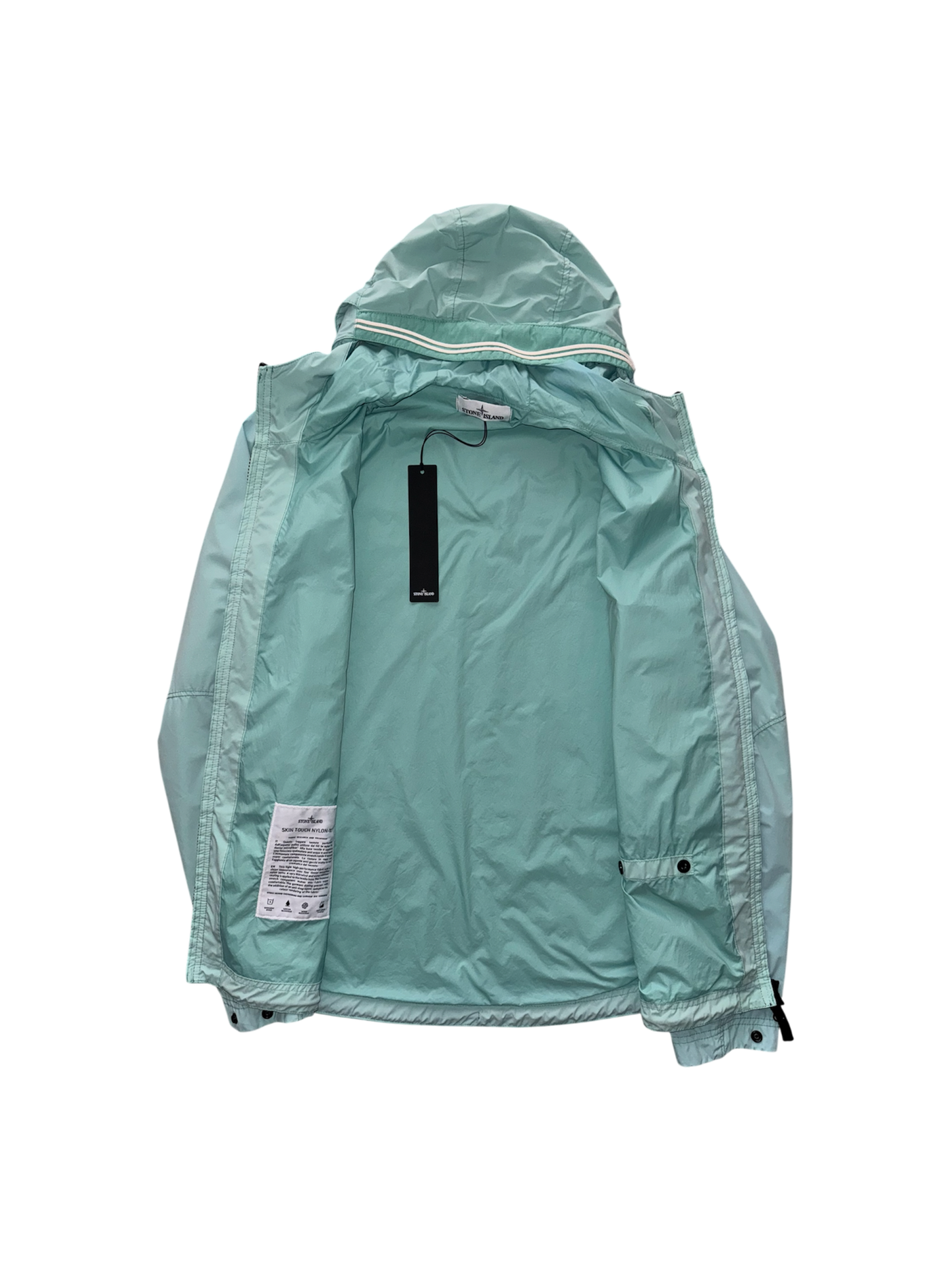 Giacca Stone Island 2021 'Skin Touch Nylon TC' Azzurra - Medium