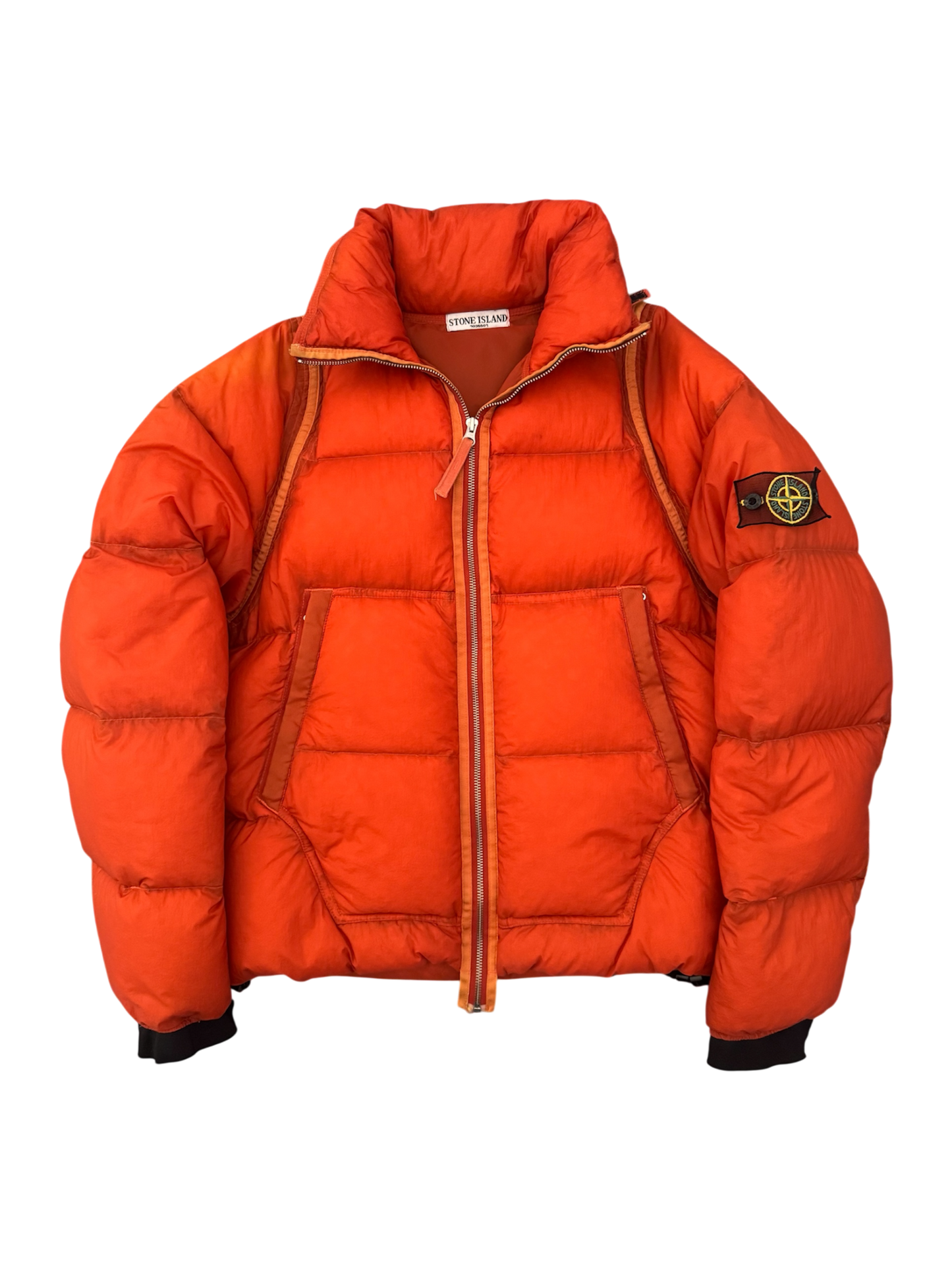 Piumino Stone Island 2007 'Opaque Nylon Tela Mesh Badge' - Large