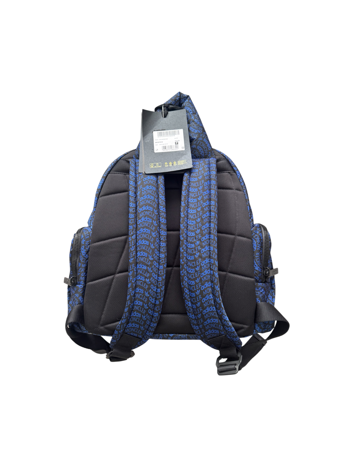 Moncler x Adidas 2023 Black/Blue BackPack - Unisize