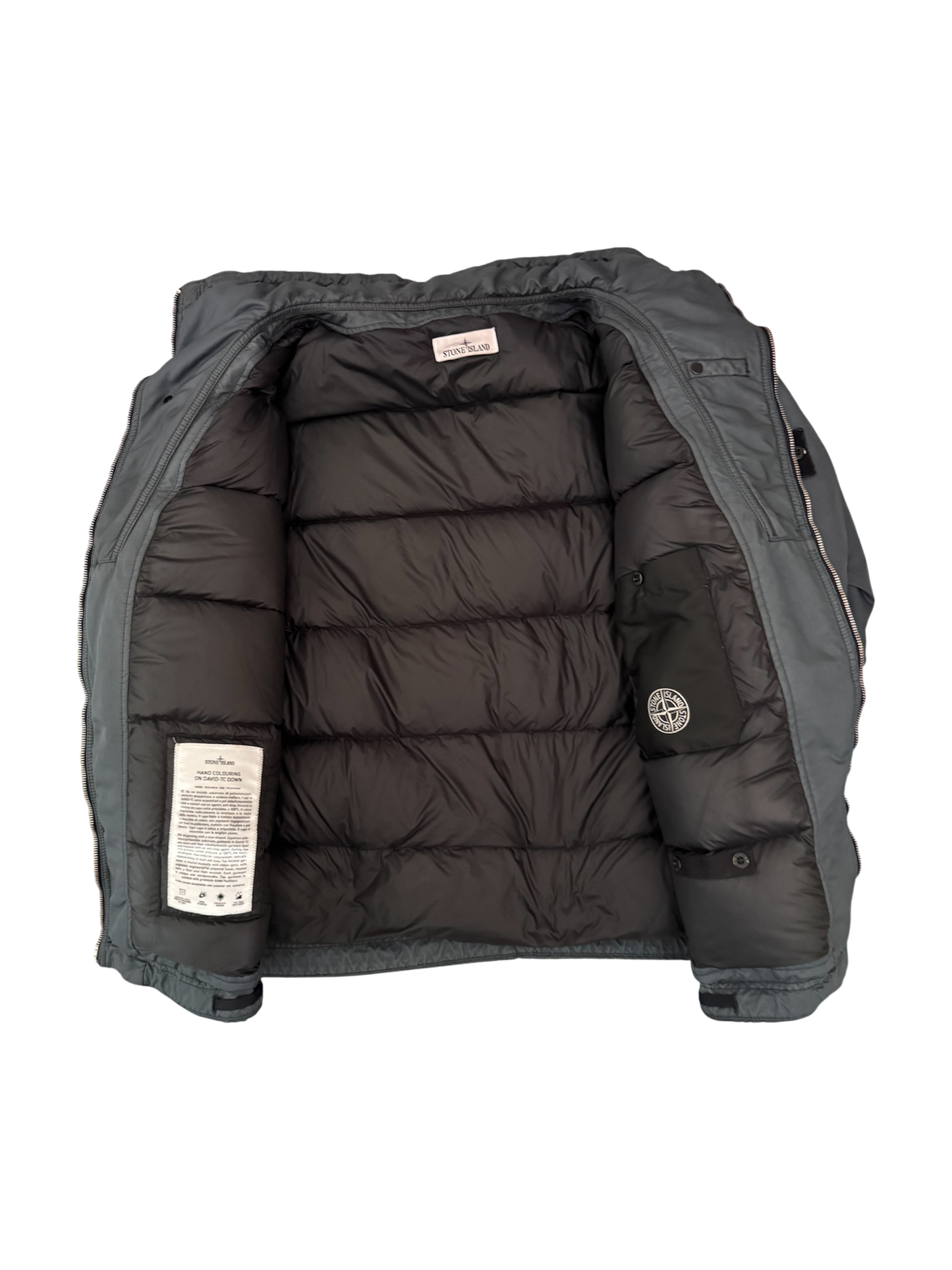 Stone Island 'Hand Colouring On David TC Down' Jacket - XL