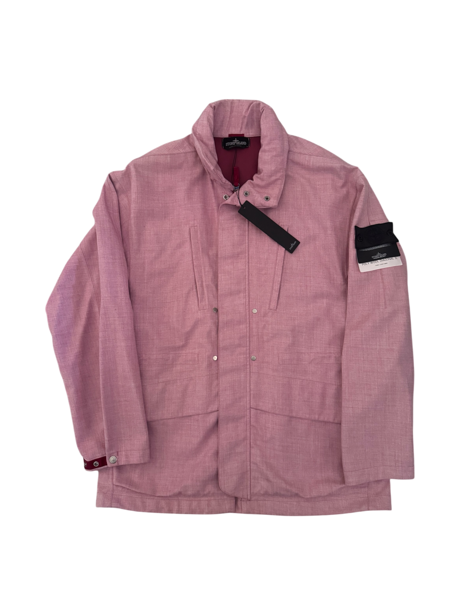 Giacca Stone Island Shadow Project 'Poly Wool Diagonal 3L' - Large