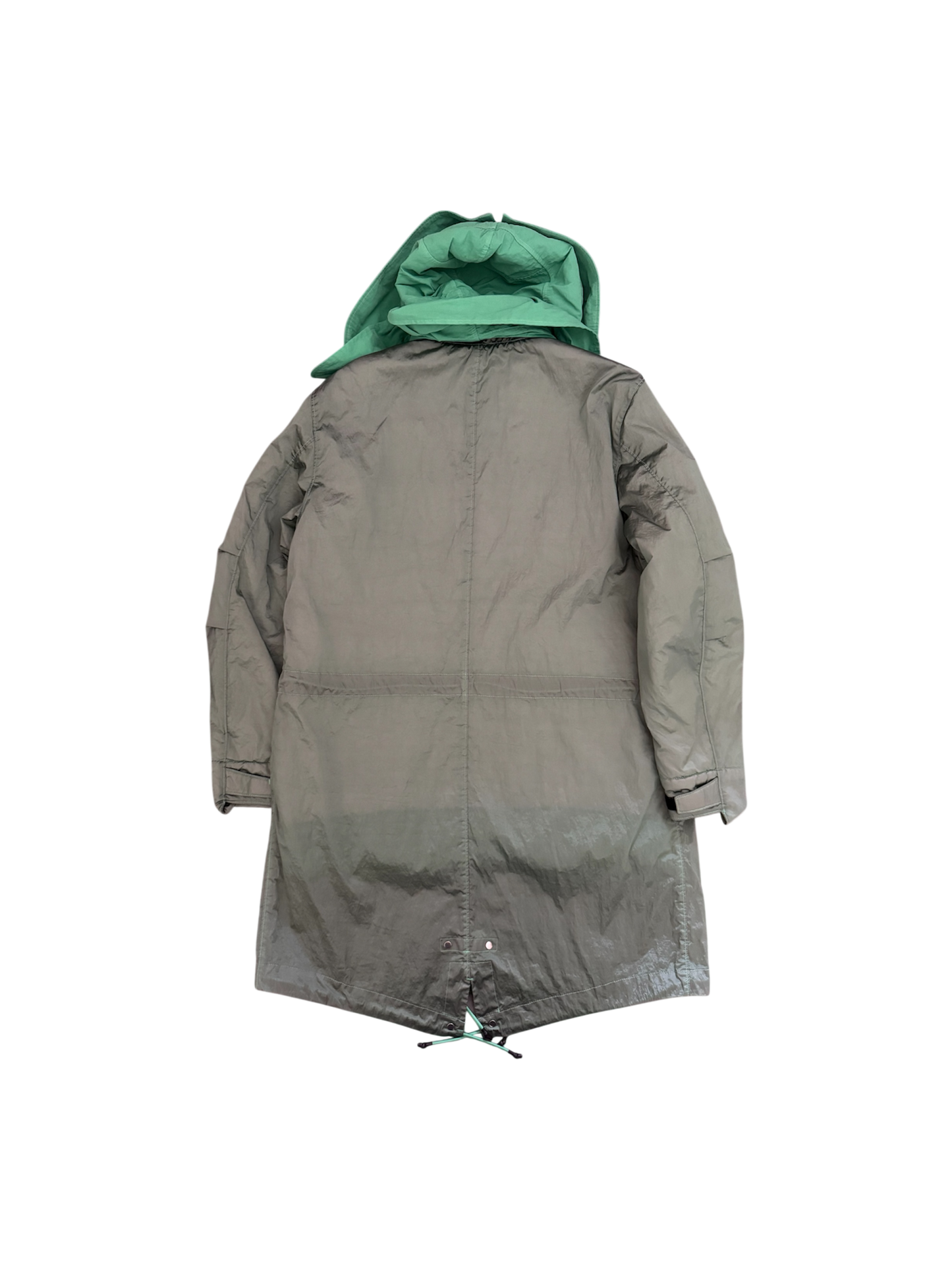 Stone Island 2022 Green 'Nylon Metal Watro Primaloft Insulation' Parka - Large
