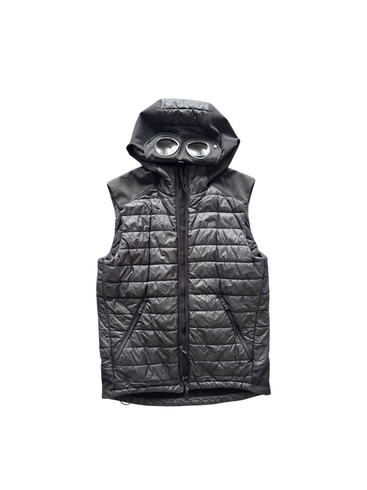 C.P. Company Black 'CP Shell' Goggle Vest - 46 (Small)