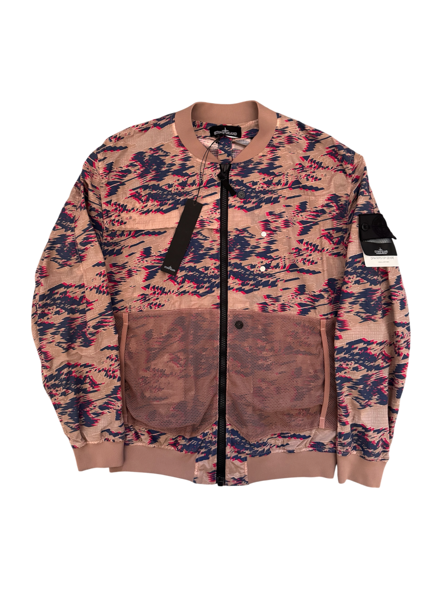 Stone Island Shadow Project Pink 'DPM Ripstop Devorè' Jacket - Medium