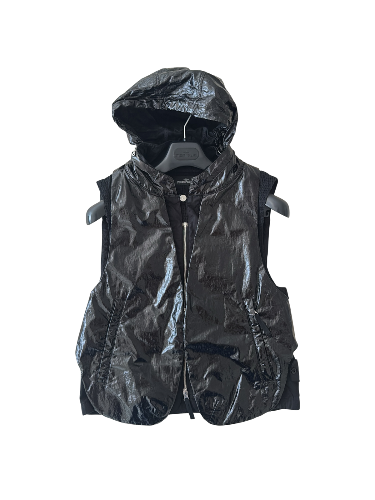 Stone Island Shadow Project Glass Linen Vest - Small