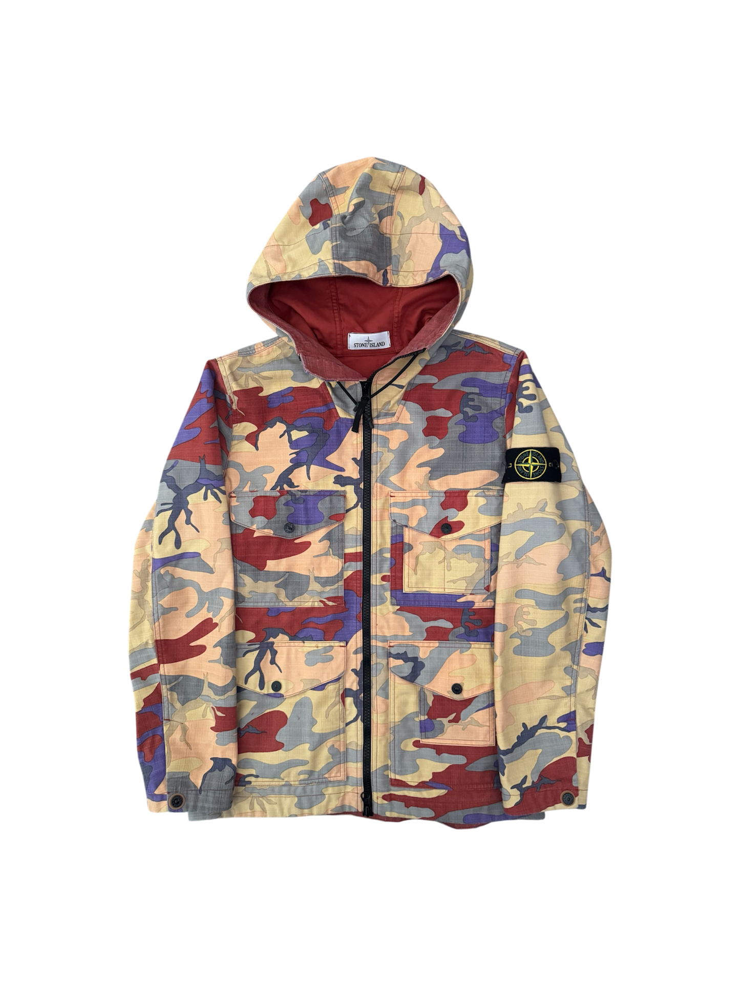 Giacca Stone Island 'Heritage Camo Ripstop Nylon Watro' - Small