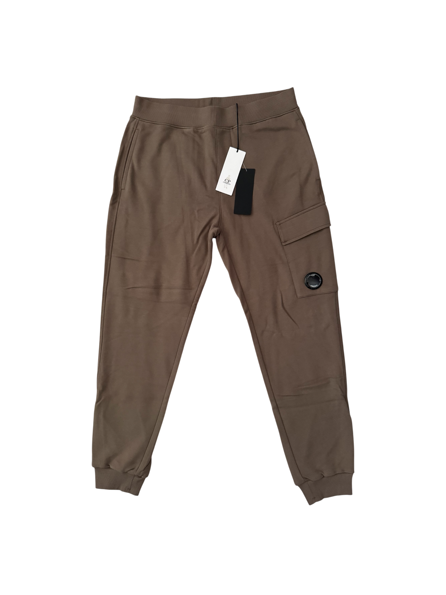 C.P. Company Brown Lens Joggers - Large