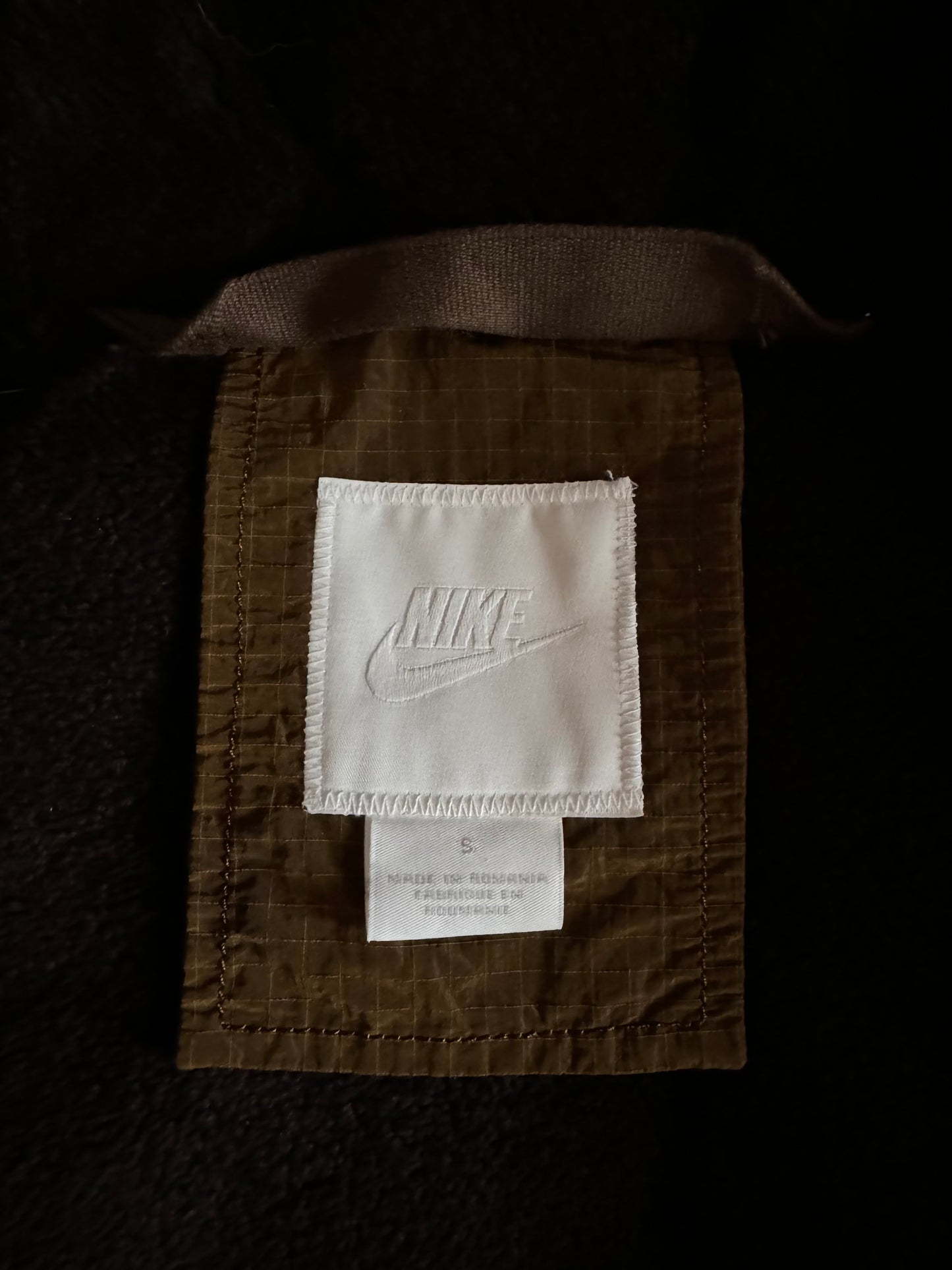 Stone Island x Nike 'Jacquard Grid On Wool Fur' Jacket - Small