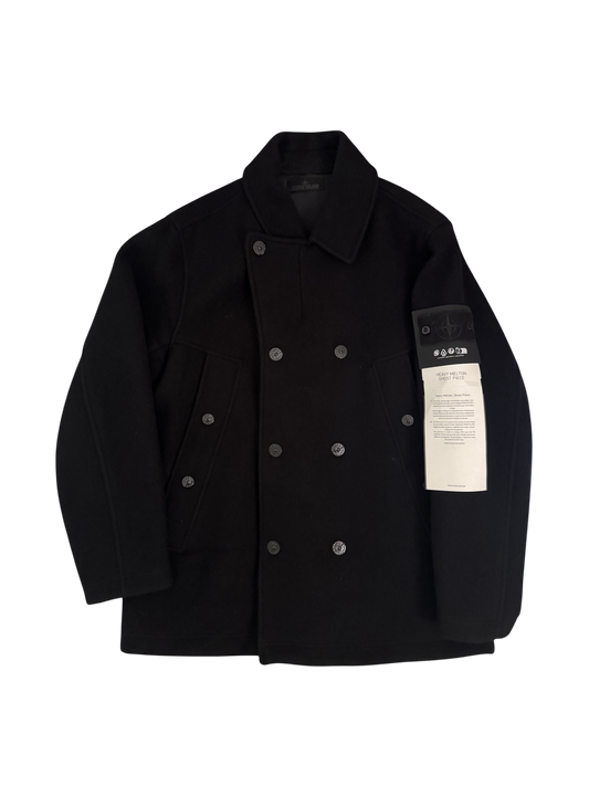 Stone Island 'Heavy Melton Ghost PIece' Coat - XL
