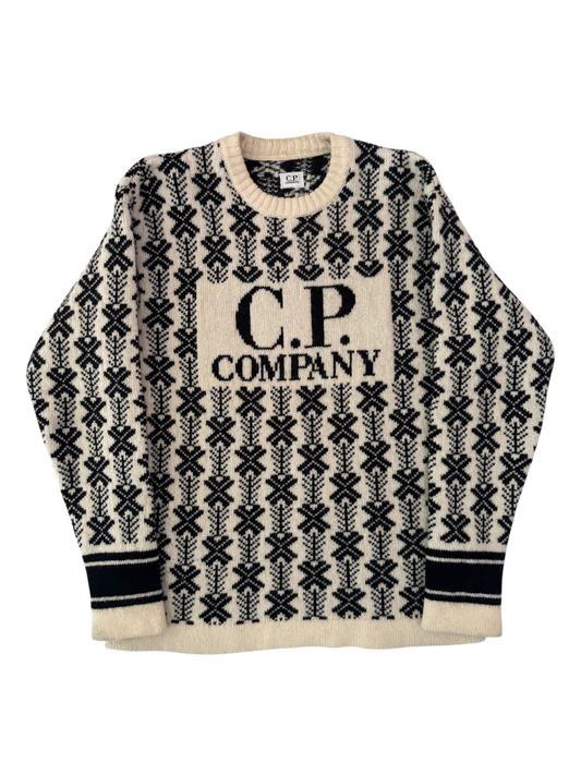 C.P. Company Spellout Wool Knitwear - 50 (Large)