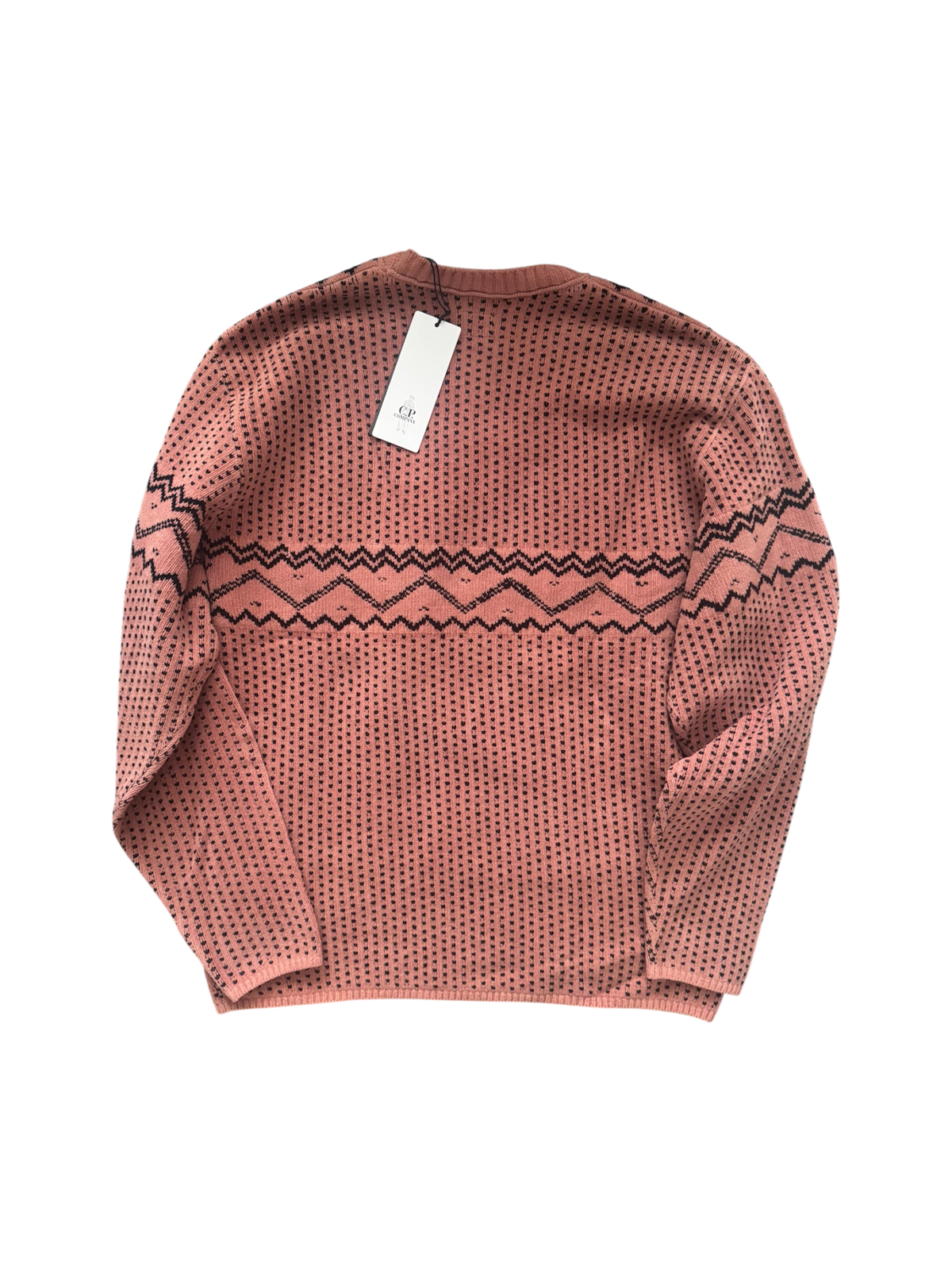 C.P. Company Red Chenille Crewneck