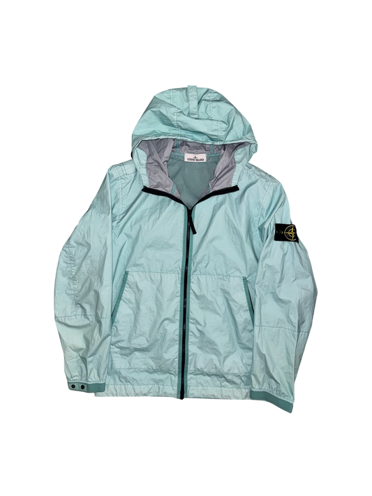 Stone Island Light Blue Membrana 3L TC Jacket - Large