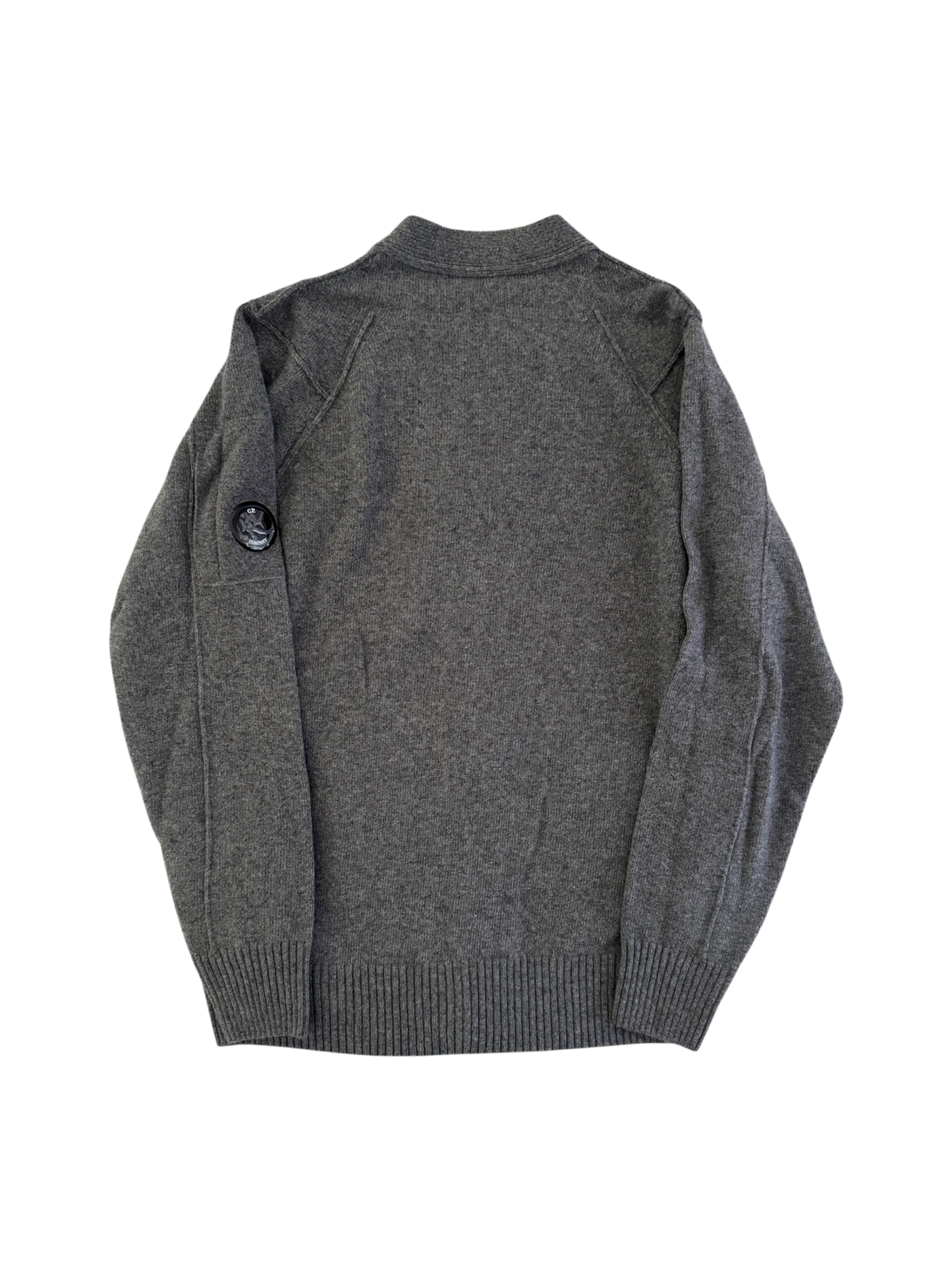 C.P. Company Grey Cardigan - Large
