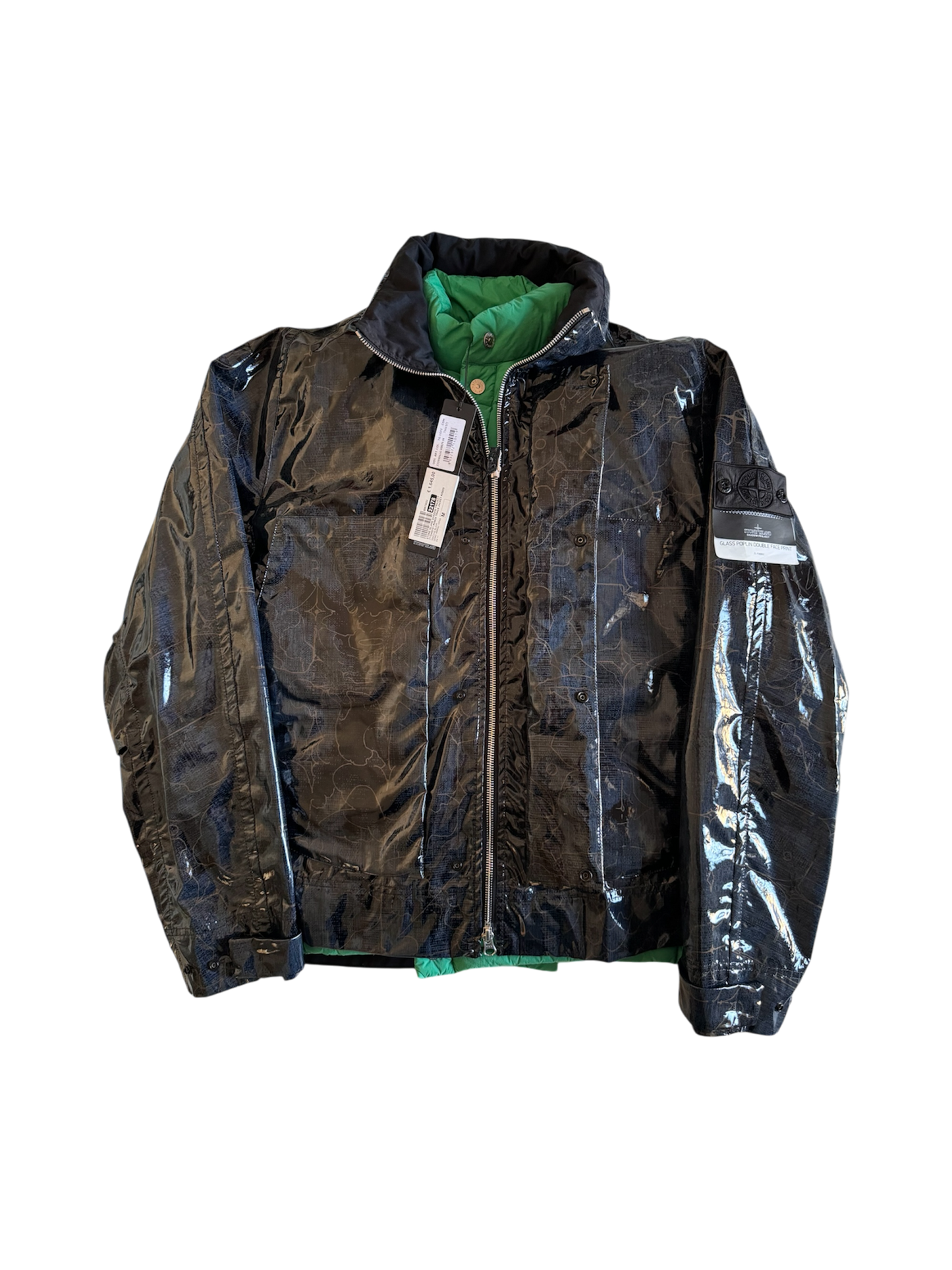 Stone Island Shadow Project 'Glass Poplin' Puffer - Medium