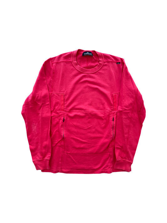 Stone Island Shadow Project Coral Crewneck - Medium