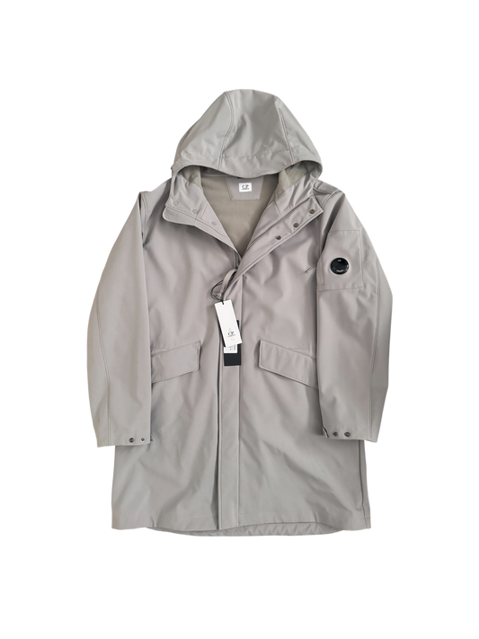 C.P. Company Grey CP Shell Long Jacket