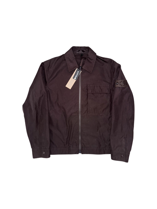 Stone Island Brown Ventile Ghost Jacket - Large