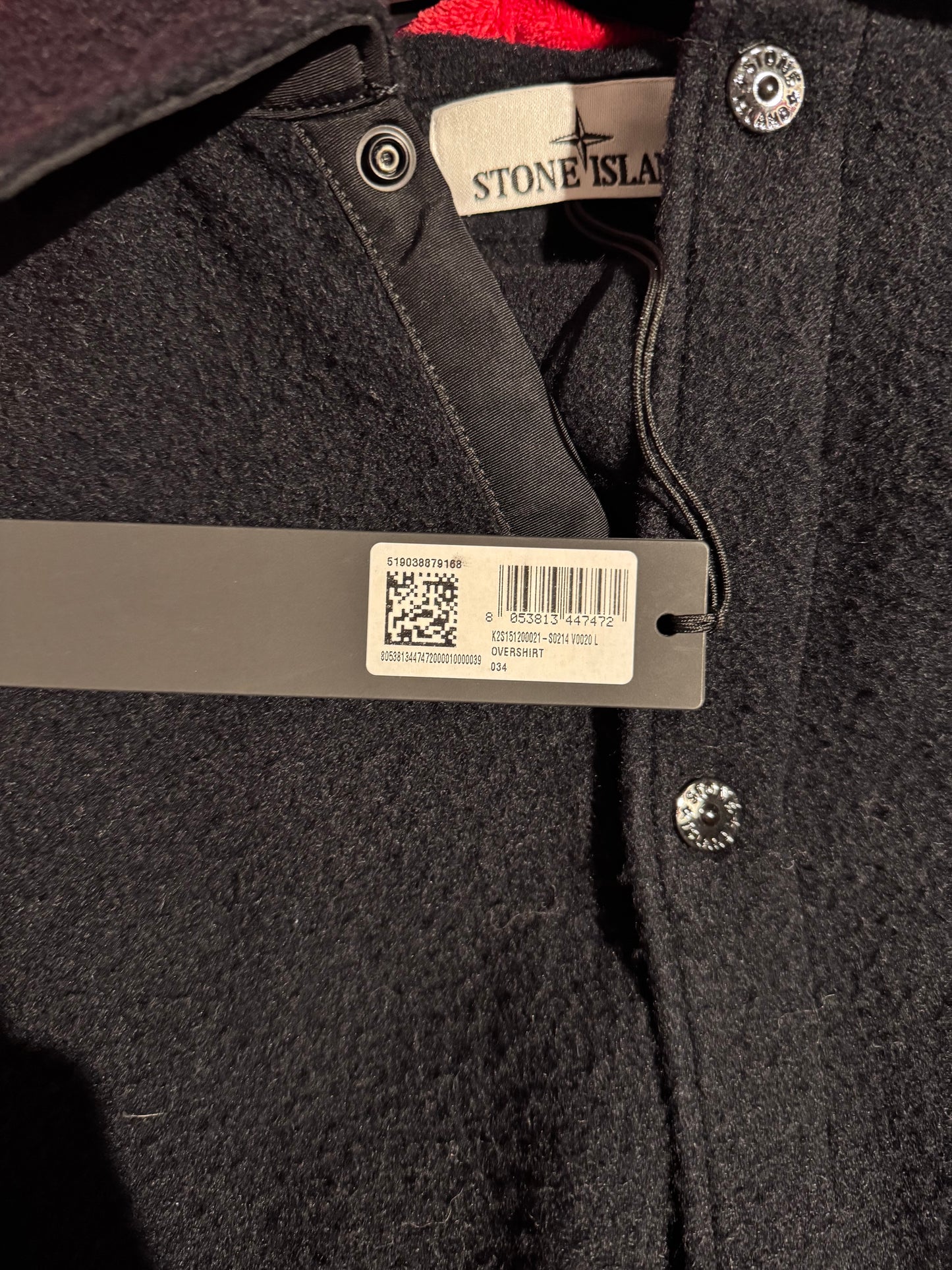 Overshirt Stone Island 2025 'Panno Ratinato' - Large