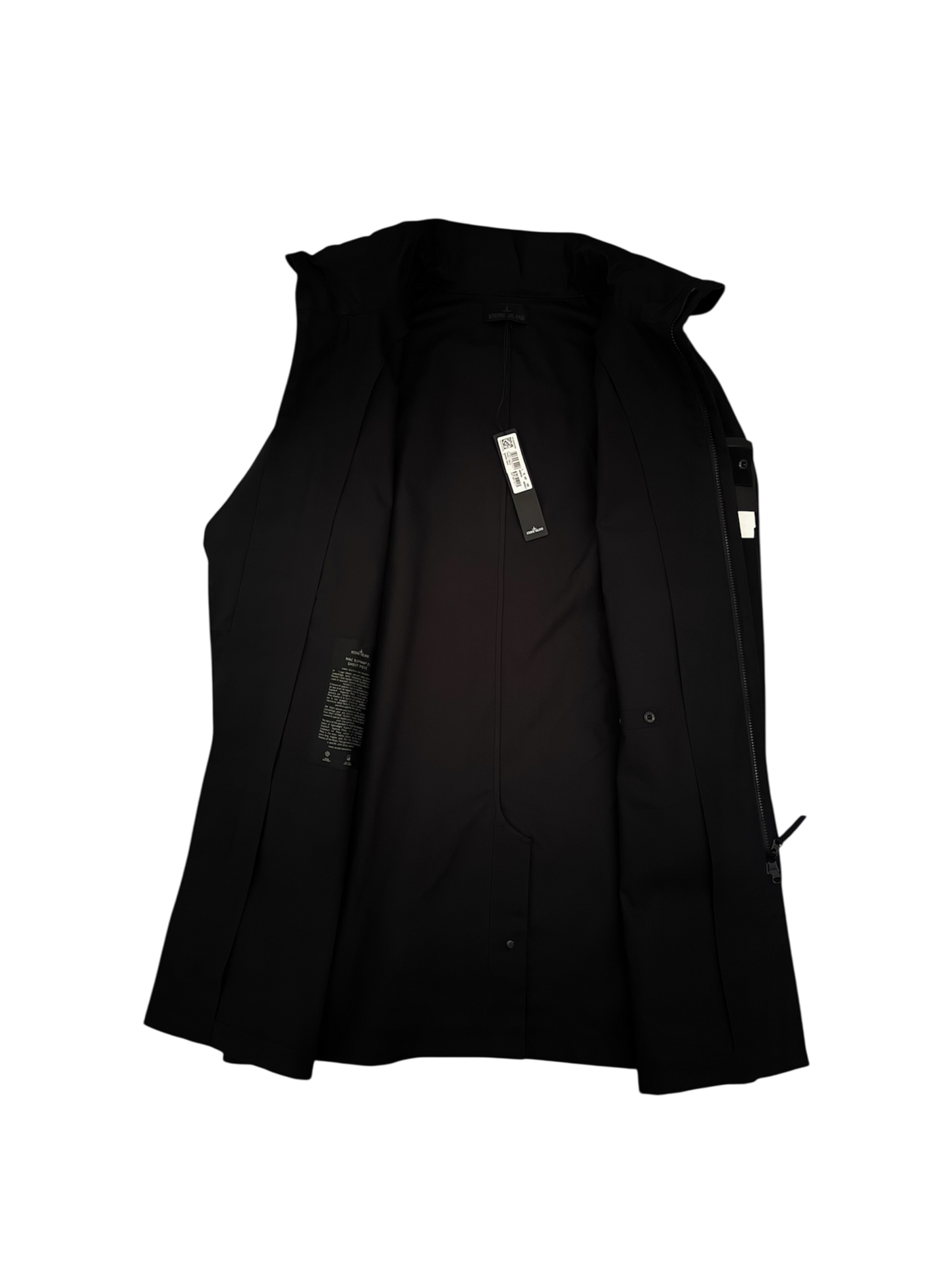 Stone Island 'Mac Supima 2L Ghost Piece' Long Jacket - XL