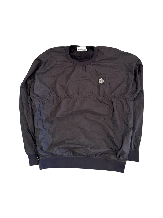 Stone Island Nylon Metal Black Crewneck - Medium