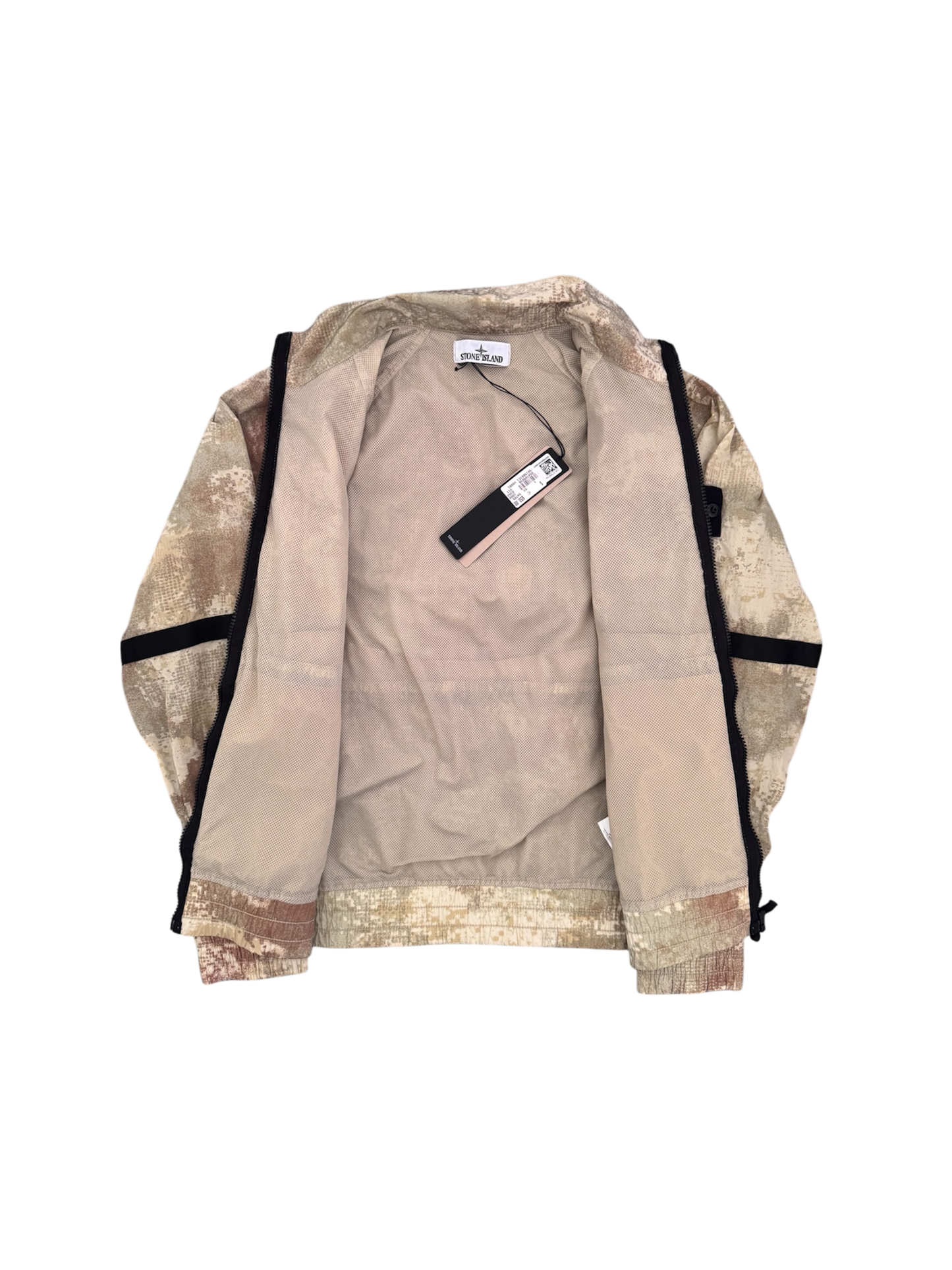 Stone Island 'Dissolving Grid Camo' Jacket - Small