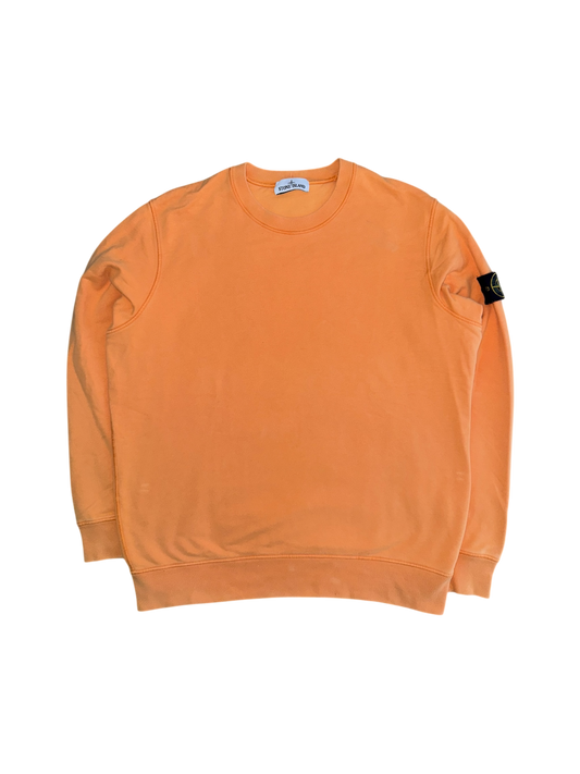 Stone Island 2020 Orange Crewneck - XL