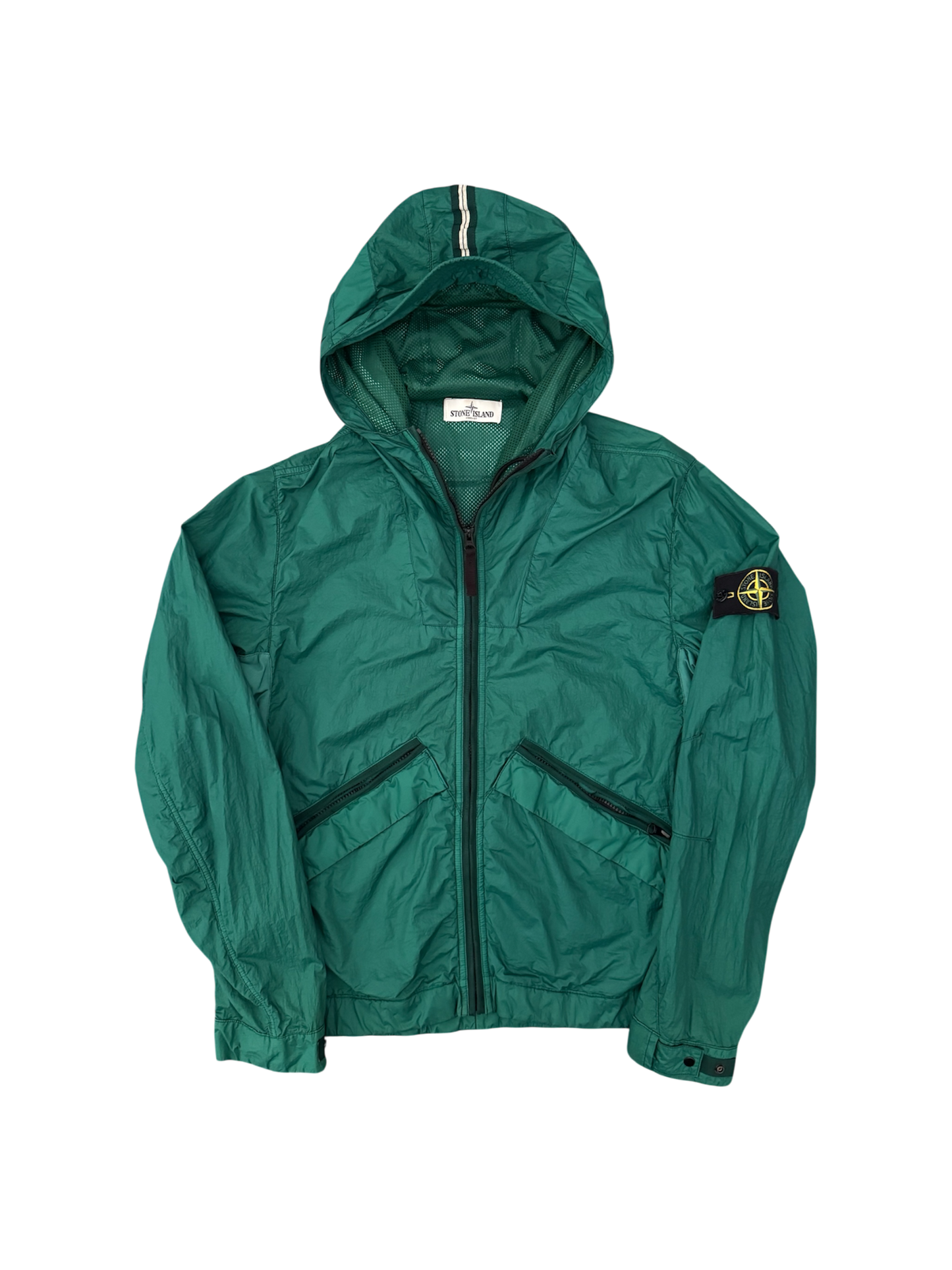 Stone Island 2013 Emerald 'Membrana TC' Jacket - Medium