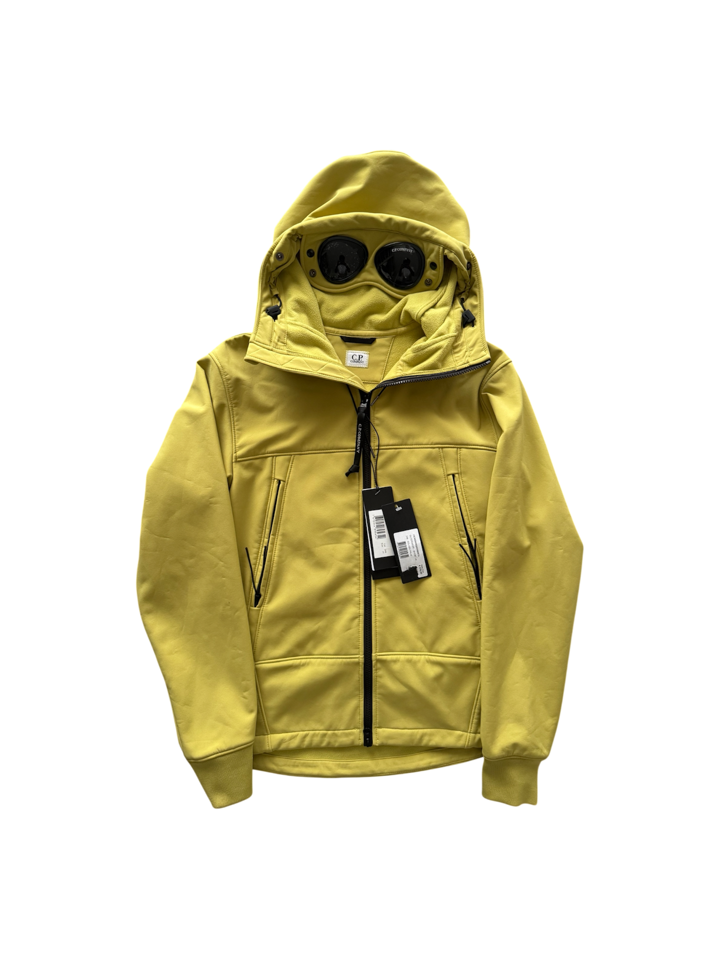 C.P. Company Yellow CP Shell Goggle Jacket - Small
